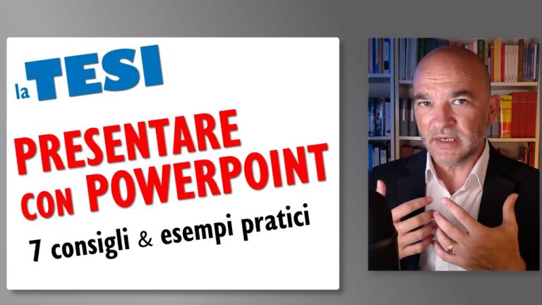 Esempi di PowerPoint per Tesi: Guida Pratica