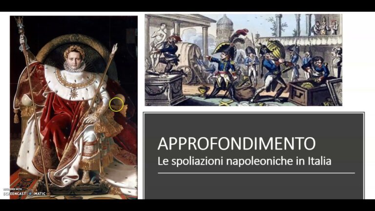 Le Spoliazioni Napoleoniche: Un’Analisi del Lascito Culturale e Artistico