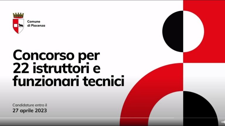 Guida ai Concorsi del Comune di Piacenza