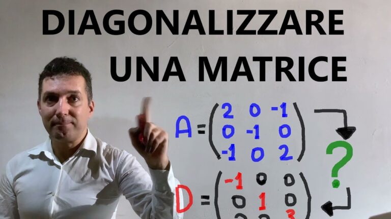 Guida alla Diagonalizzabilità delle Matrici