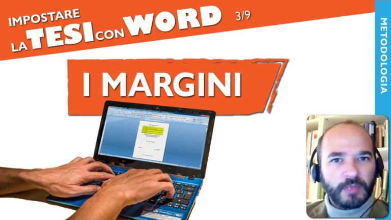 Margini Ideali per la Tesi di Laurea