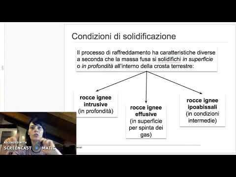 Caratteristiche delle Rocce Magmatiche Effusive