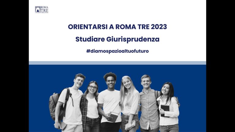 Giurisprudenza a Roma Tre: Eccellenza e Innovazione